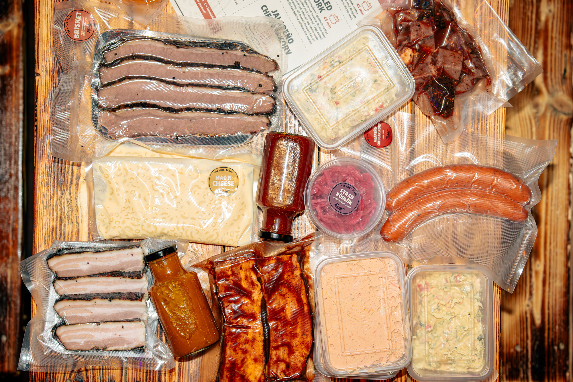 Brisket & Friends BBQ & Craft beers BBQ låda