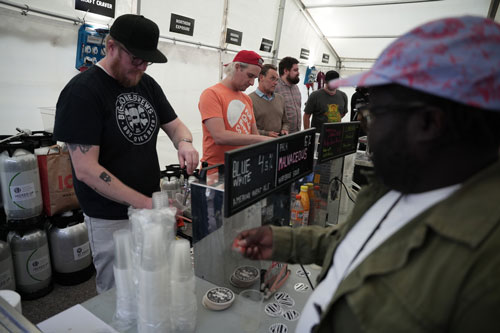 People and BBQ from the 2023 BBQ festival