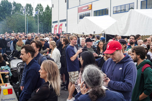 Människor och bbq från BBQ festivalen 2023