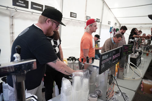 People and BBQ from the 2023 BBQ festival